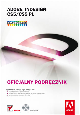 Adobe InDesign CS5/CS5 PL. Oficjalny podrcznik Adobe Creative Team - okadka audiobooks CD