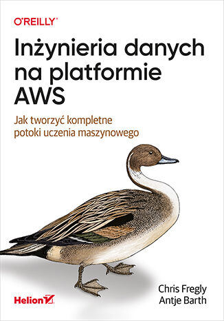 Inżynieria danych na platformie AWS. Jak tworzyć kompletne potoki uczenia maszynowego Chris Fregly, Antje Barth - okładka książki