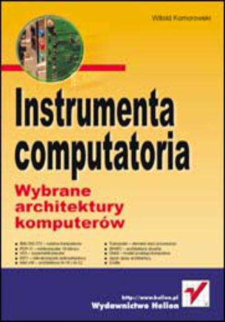 Okładka: Instrumenta computatoria. Wybrane architektury komputerów