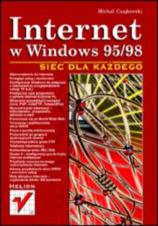 Okładka książki/ebooka Internet w Windows 95/98. Sieć dla każdego