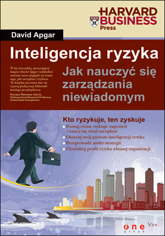 Okładka: Inteligencja ryzyka. Jak nauczyć się zarządzania niewiadomym