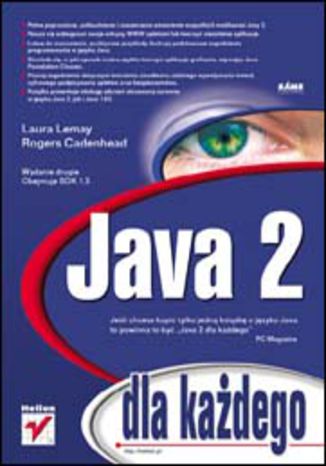 Java 2 dla każdego Laura Lemay, Rogers Cadenhead - okładka książki