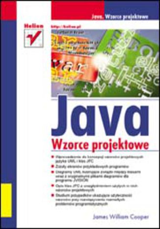 Java. Wzorce projektowe James William Cooper  - okładka książki