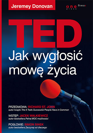 Okładka książki TED. Jak wygłosić mowę życia