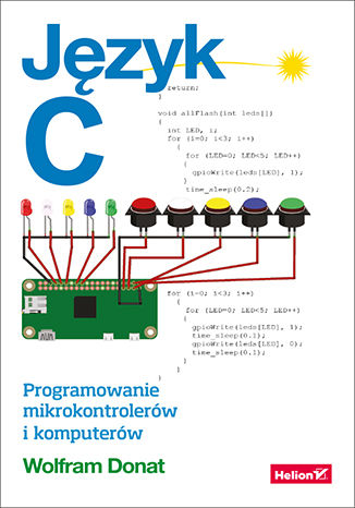 Okładka:Język C. Programowanie mikrokontrolerów i komputerów 