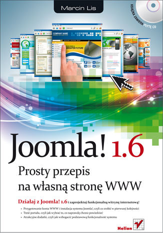 Joomla! 1.6. Prosty przepis na własną stronę WWW Marcin Lis - okładka ebooka