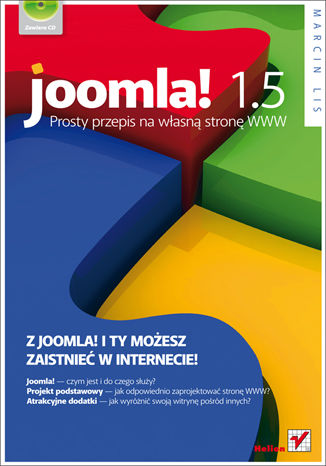 Okładka: Joomla! 1.5. Prosty przepis na własną stronę WWW