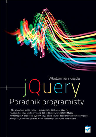 Okładka książki/ebooka jQuery. Poradnik programisty