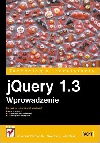 Okładka:jQuery 1.3. Wprowadzenie 