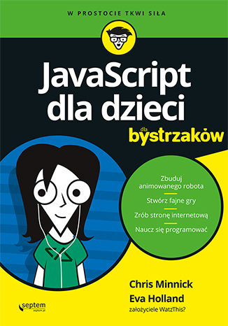 Okładka książki JavaScript dla dzieci dla bystrzaków