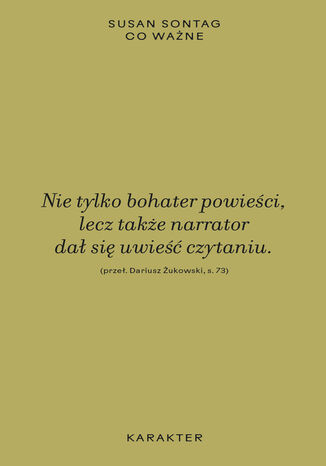 Okładka: Co ważne