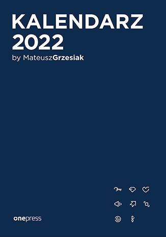 Kalendarz Create Yourself 2022 Mateusz Grzesiak - okładka audiobooks CD