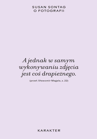 Okładka: O fotografii wyd.3