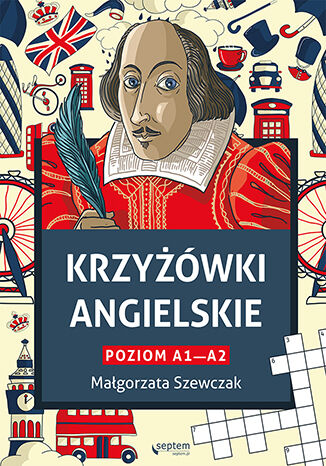 Krzyżówki angielskie poziom A1- A2 Małgorzata Szewczak - okładka audiobooka MP3