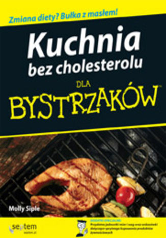 Okładka: Kuchnia bez cholesterolu dla bystrzaków