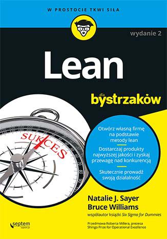 Lean dla bystrzaków. Wydanie II Natalie J. Sayer, Bruce Williams - okładka ebooka