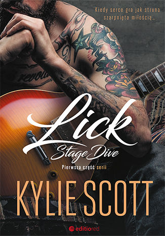 Lick. Stage Dive Kylie Scott - okładka audiobooks CD