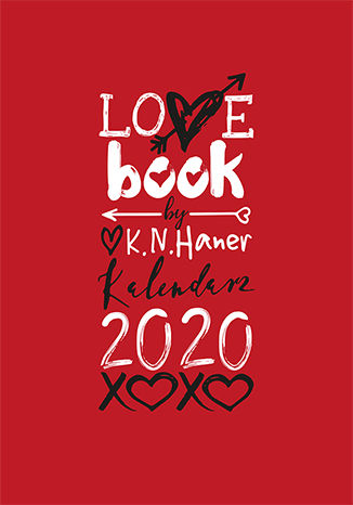  LOVE book by K.N. Haner. Kalendarz 2020