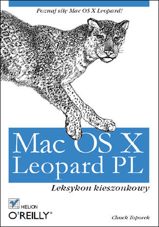 Okładka książki Mac OS X Leopard PL. Leksykon kieszonkowy