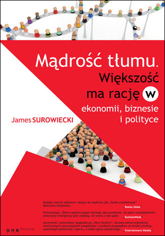Mądrość tłumu. Większość ma rację w ekonomii, biznesie i polityce James Surowiecki - okładka audiobooka MP3