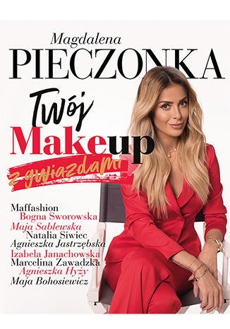 Twój make-up z gwiazdami Magdalena Pieczonka - tył okładki książki
