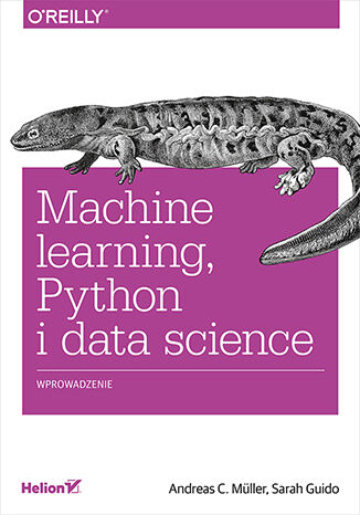 Okładka:Machine learning, Python i data science. Wprowadzenie 