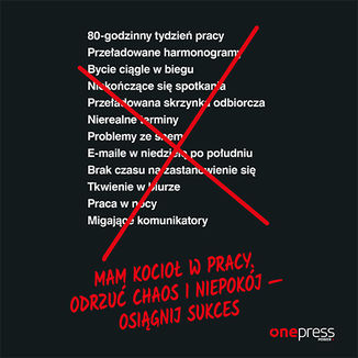 Okładka: Mam kocioł w pracy. Odrzuć chaos i niepokój - osiągnij sukces
