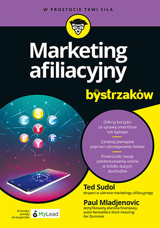 Marketing afiliacyjny dla bystrzaków Ted Sudol , Paul Mladjenovic - okładka książki