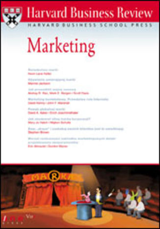 Harvard Business Review. Marketing Harvard Business School Press - okładka książki