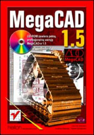 MegaCAD 1.5 Joanna Metelkin, Andrzej Setman, Paweł Zdrojewski - okładka książki