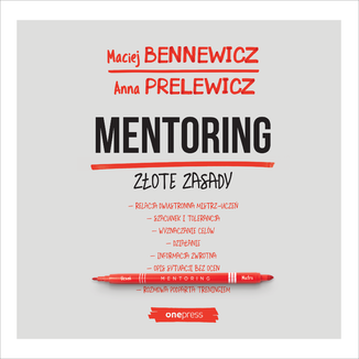 Mentoring. Złote zasady Maciej Bennewicz, Anna Prelewicz - okładka audiobooka MP3