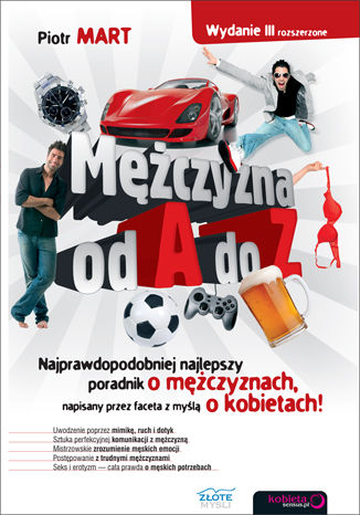 Okładka: Mężczyzna od A do Z. Wydanie III rozszerzone