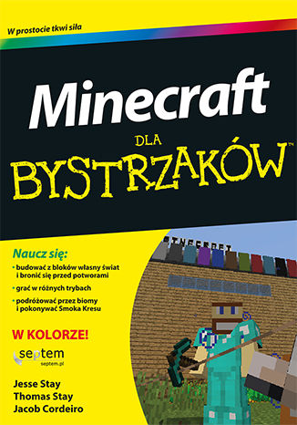 Minecraft dla bystrzaków Jesse Stay, Thomas Stay, Jacob Cordeiro - okładka audiobooka MP3
