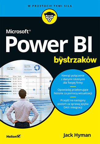 Microsoft Power BI dla bystrzaków Jack Hyman - okładka ebooka