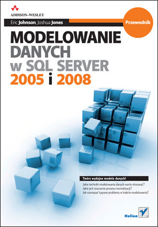 Okładka: Modelowanie danych w SQL Server 2005 i 2008. Przewodnik