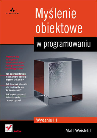 Okładka: Myślenie obiektowe w programowaniu. Wydanie III