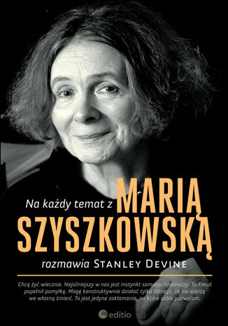 Okładka:Na każdy temat z Marią Szyszkowską 