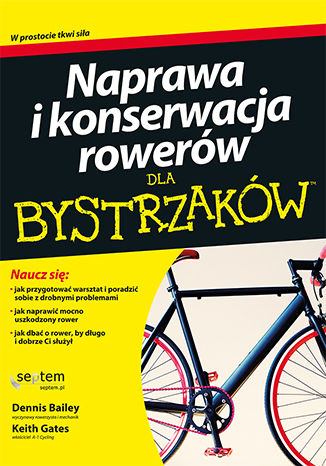 Okładka książki/ebooka Naprawa i konserwacja rowerów dla bystrzaków