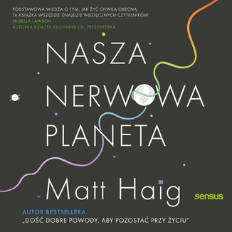 Nasza nerwowa planeta Matt Haig - okładka audiobooka MP3