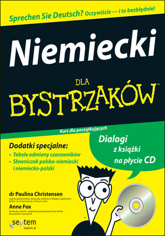 Niemiecki dla bystrzaków  Paulina Christensen, Anne Fox  - okładka audiobooks CD
