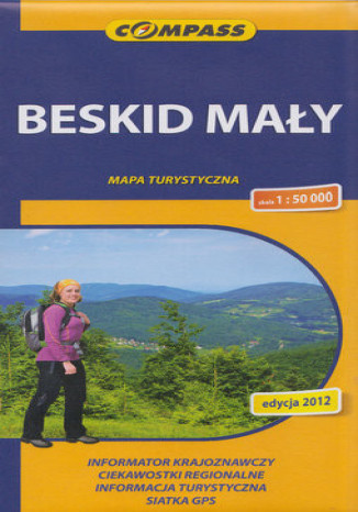 Okładka: Beskid Mały. Mapa Compass 1:50 000
