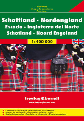 Szkocja. Mapa Freytag & Berndt 1:400 000   - okładka audiobooks CD