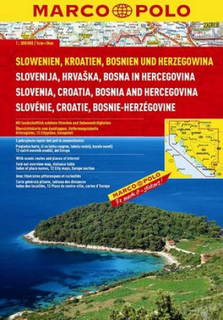 Sowenia i Chorwacja. Atlas Marco Polo 1:300 000  - okadka audiobooka MP3