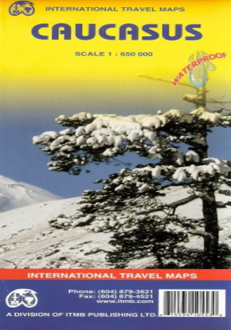 Kaukaz. Mapa ITMB 1:650 000  - okadka audiobooks CD