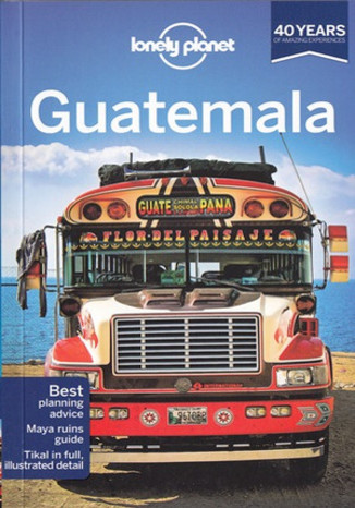 Okładka: Guatemala (Gwatemala). Przewodnik Lonely Planet