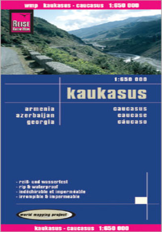 Okładka: Kaukaz. Mapa Reise Know-How / 1:650 000