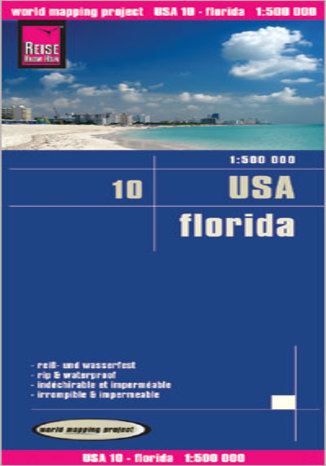 Okładka: USA - Floryda. Mapa Reise Know-How / 1:500 000