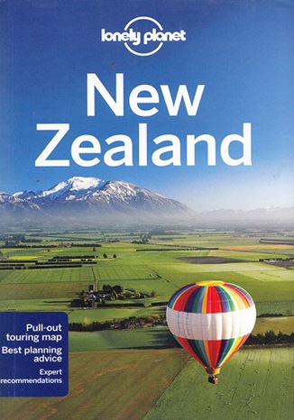 Okładka: New Zealand (Nowa Zelandia). Przewodnik Lonely Planet