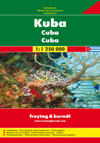 Kuba. Mapa samochodowa  - okładka audiobooks CD