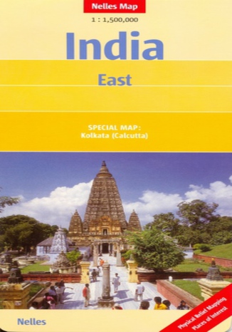 Indie Wschodnie. Mapa Nelles 1:1 500 000   - okładka książki